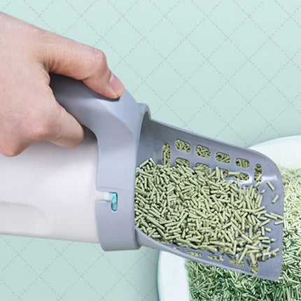 All-In-One Cat Litter Scoop Pet Toilet Picker Removable Portable Plastic Scoop, Cat Litter Scoop - DealBuddy
