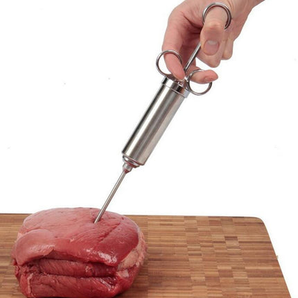 Stainless Steel Seasoning Turkey Syringe Kitchen Seasoning Syringe