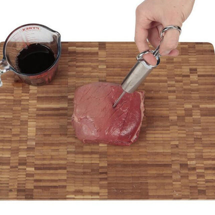 Stainless Steel Seasoning Turkey Syringe Kitchen Seasoning Syringe, 8 in 1, 9 in 1, 10 in 1 - DealBuddy