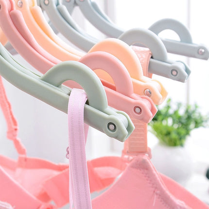 3pcs Portable Travel Folding Hanger Multi-Function Plastic Drying Rack - DealBuddy
