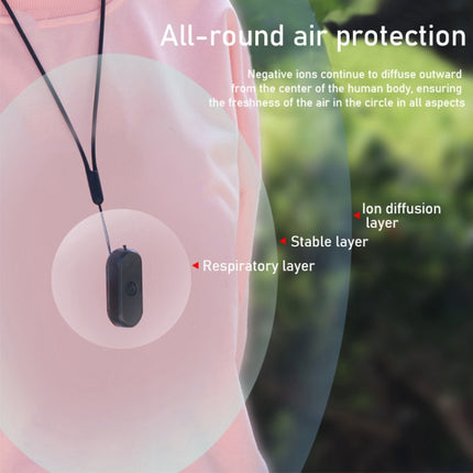 EP206 Hanging Neck Negative Ion Necklace Air Purifier - DealBuddy