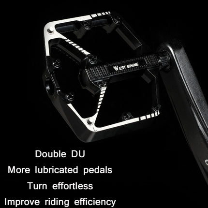 WEST BIKING Bicycle Aluminum Alloy Chromium Molybdenum Steel Axle Pedal