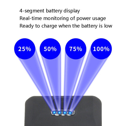 TG-ZX019 Solar Bicycle Headlight Flashlight Night Riding Strong Light USB Charging Rainproof Light - DealBuddy