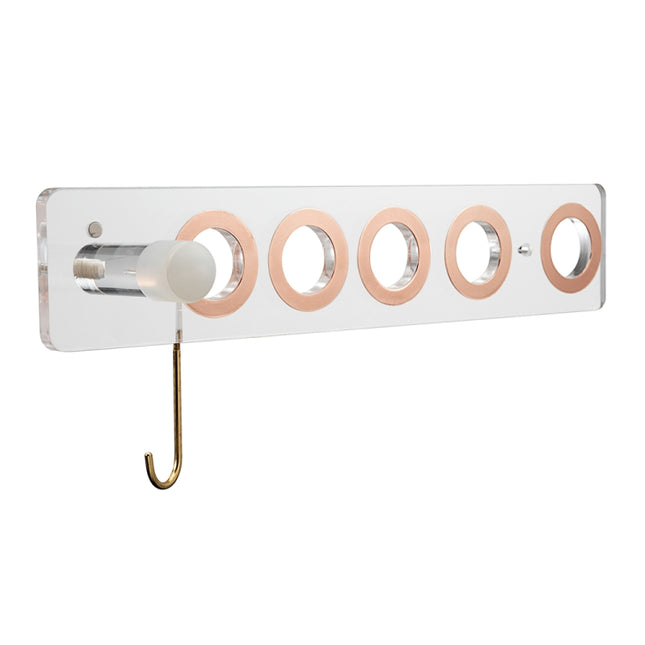 JD01 Punch-Free Hange Acrylic Hair Dryer Storage Bracket For Dyson Hair Dryer, JD01 (Transparent), JD01 (Black) - DealBuddy
