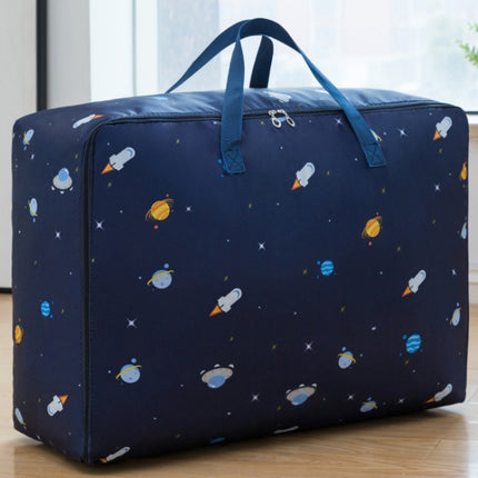 Oxford Cloth Quilt Moisture-Proof & Waterproof Storage Bag Zipper Portable Moving Luggage Bag