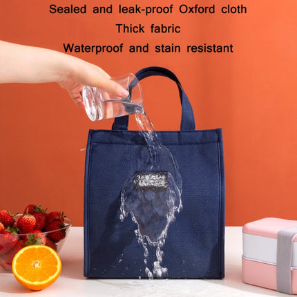 Thickened Aluminum Foil Insulation Lunch Box Bag Waterproof Portable Meal Bag