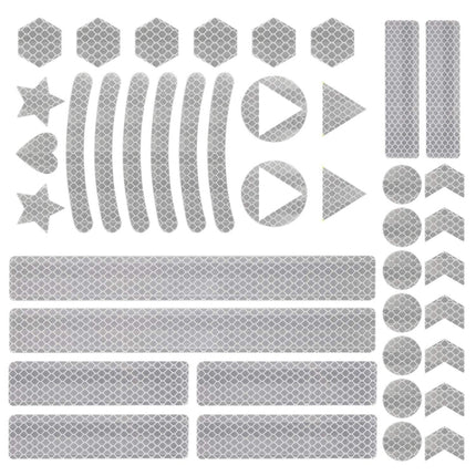 Motorcycle Bicycle broach Reflective Sticker Children Balance Scooter Luminous Sticker - DealBuddy