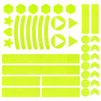 Triangular Fluorescent Yellow