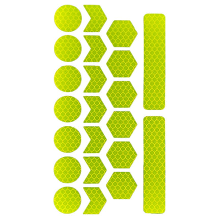 Motorcycle Bicycle broach Reflective Sticker Children Balance Scooter Luminous Sticker - DealBuddy