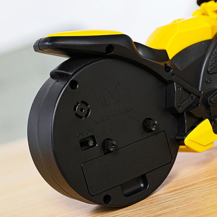 Motorcycle Alarm Clock Ornaments Creative Child Gift Clock