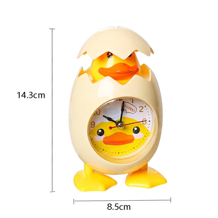 RP001 Cartoon Chicken Eggshell Chicks Alarm Clock Student Gift Children Bedroom Ornaments
