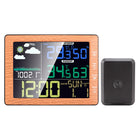 Multifunctional Wireless Colorful Screen Weather Clock Indoor And Outdoor Thermohygrometer - DealBuddy
