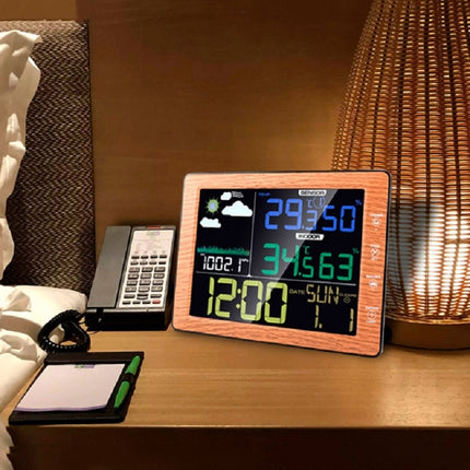 Multifunctional Wireless Colorful Screen Weather Clock Indoor And Outdoor Thermohygrometer - DealBuddy