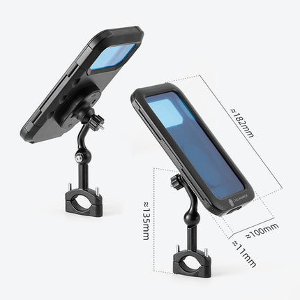 CYCLINGBOX BG-2937 Bicycle Mobile Phone Bracket Waterproof Bag Simulation Navigation Mobile Phone Frame - DealBuddy