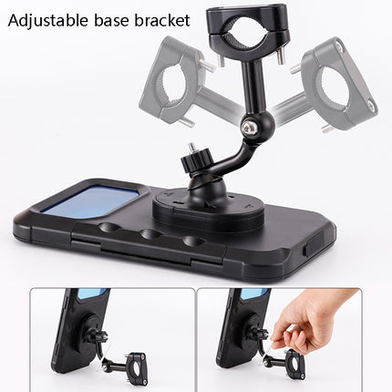 CYCLINGBOX BG-2937 Bicycle Mobile Phone Bracket Waterproof Bag Simulation Navigation Mobile Phone Frame - DealBuddy