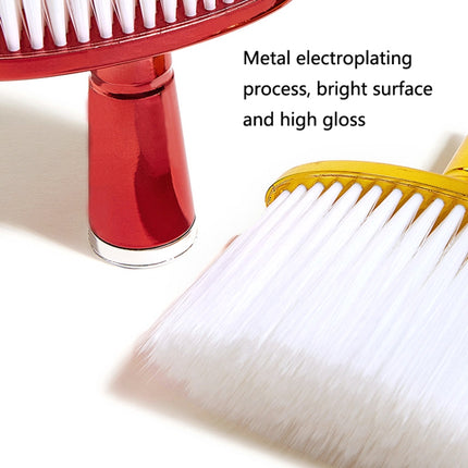 P6424 Hairdresser Sweeping Hair Brushes Hairdressing Nylon Soft Cleaning Brushes Home Hair Salons Shaving Broken Hair Brushes