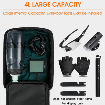 WEST BIKING Electric Bike Back Seat Driving Bag Mountain Bike Riding Waterproof Storage Bag - DealBuddy