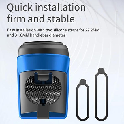 CYCLINGBOX BG-1903 Bike Alarm Anti-Theft Electric Horn 125dB USB Charging Bell - DealBuddy