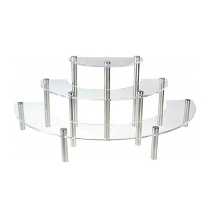 3-Layer Acrylic Cake Display Stand Cosmetic Display Stand - DealBuddy