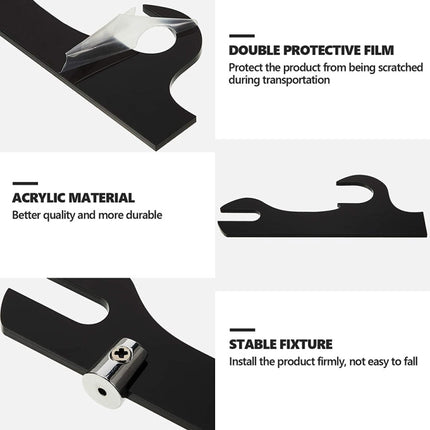 Acrylic Samurai Sword And Scabbard Holder