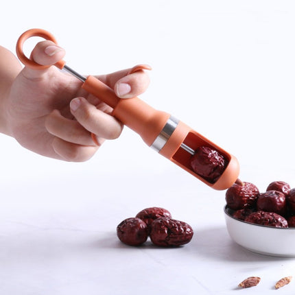 Red Date Pitting Device Kitchen Gadgets, Red Date Pitting  (Orange), Red Date Pitting (Orange) - DealBuddy