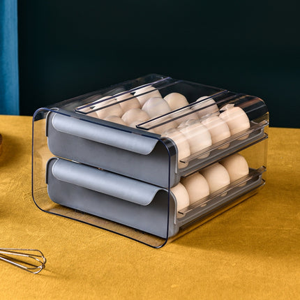 Household Double-Layer Drawer Type Egg Storage Sox