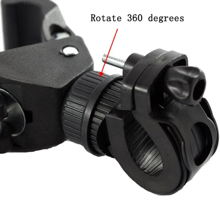 3 PCS Bicycle 360 Degree Rotating Lamp Holder Lamp Clip - DealBuddy