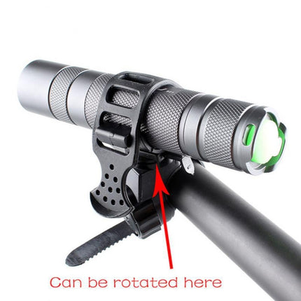 Cycling Flashlight Fixing Bracket Bicycle Flashlight Clip - DealBuddy