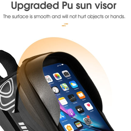 WEST BIKING Bicycle Upper Tube 2.2L Hard Shell Bag For 7.4 Inch Mobile Phone - DealBuddy