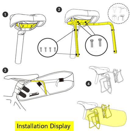 Rhinowalk SK500 Bicycle Tail Bag Stabilizer - DealBuddy