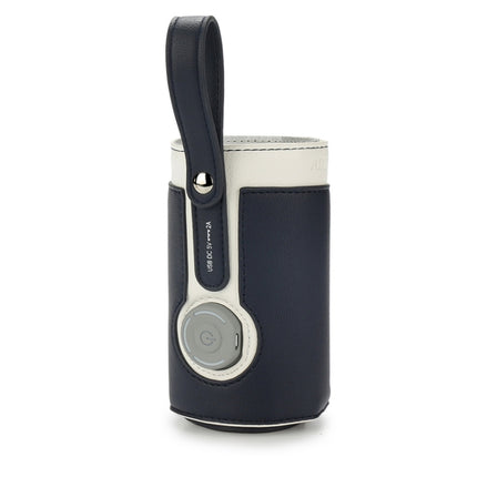 027 Leather Insulated Baby Bottle Cover Heating Bottle Bag