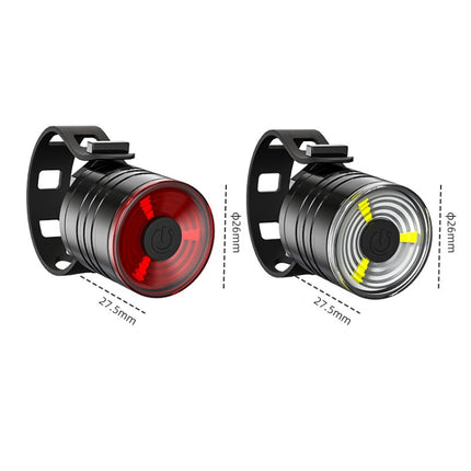 2 PCS AS-08 200LM Aluminum Alloy LED Bicycle Taillight - DealBuddy