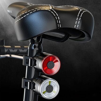 2 PCS AS-08 200LM Aluminum Alloy LED Bicycle Taillight - DealBuddy