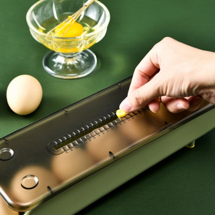 Automatically Fill The Egg Storage Box Refrigerator Fresh-Keeping Box, 1 Layers Green, 1 Layers  Blue, 1 Layers Pink - DealBuddy