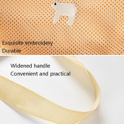 yq007 Kitchen Multi-Function Wall Hanging Fruits And Vegetables Storage Bags Portable Hollow Mesh Bag