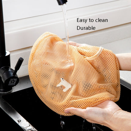 yq007 Kitchen Multi-Function Wall Hanging Fruits And Vegetables Storage Bags Portable Hollow Mesh Bag