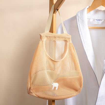 yq007 Kitchen Multi-Function Wall Hanging Fruits And Vegetables Storage Bags Portable Hollow Mesh Bag
