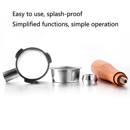 DL-1 Zinc Alloy Coffee Maker Bottomless Handle For Dongling, Style:, Plastic, Black Rosewood, Red Gem, Black Rosewood Buckle, Red Gem Curved, Red Rosewood Straight, Red Gem Without Buckle, Bamboo Without Buckle - DealBuddy