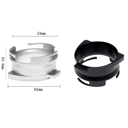 GOP8954 Alloy Coffee Powder Receiving Ring For Bofu 8 Series, Black, Silver - DealBuddy