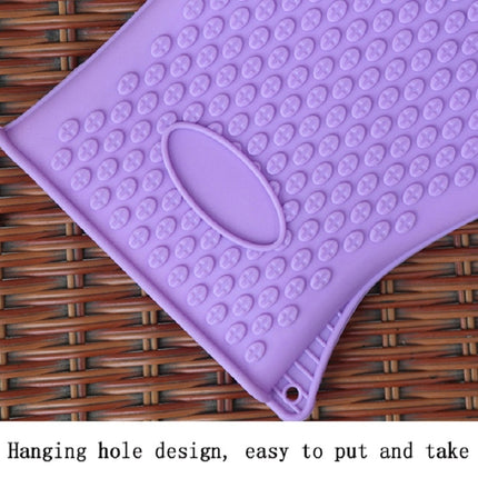 2 PCS Silicone Insulation Baking Oven Microwave Dish Clip Gloves, Blue, Green, Yellow, Pink, Purple, Orange - DealBuddy