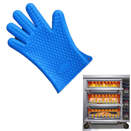 2 PCS Silicone Insulation Baking Oven Microwave Dish Clip Gloves, Blue, Green, Yellow, Pink, Purple, Orange - DealBuddy