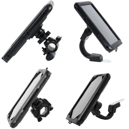 Motorcycle Bicycle Waterproof Mobile Phone Holder, Style: - DealBuddy
