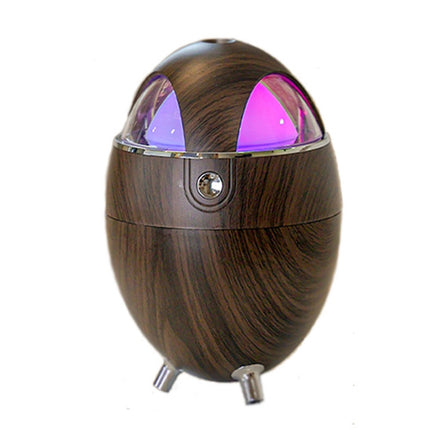 Y18 Mini USB Bedroom Spray Bright Night Lamp Humidifier, White, Pink, Black, Deep Wood Grain, Light Wooden Grain - DealBuddy