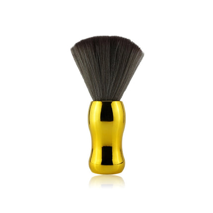 Electroplating Broken Hair Brush Haircut Neck Cleaning Brush