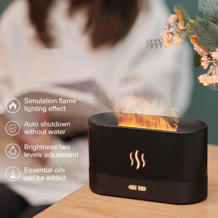 Flame Aroma Diffuser Night Light Humidifier - DealBuddy