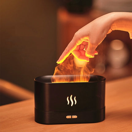 Flame Aroma Diffuser Night Light Humidifier - DealBuddy