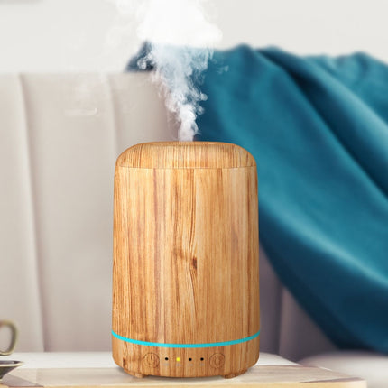 STB-105 Wood Grain Aromatherapy USB Air Purifier, Light Wooden Grain, Dark Wooden Grain - DealBuddy