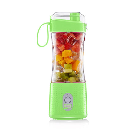 6-Blade Electric Fruit Juicer Juice Cup, Black, White, Yellow, Purple, Green, Blue, Deep Blue, Rose Red - DealBuddy