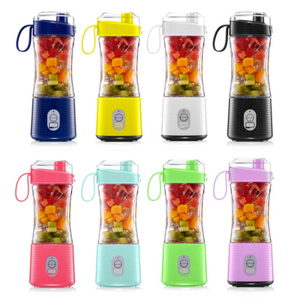 6-Blade Electric Fruit Juicer Juice Cup, Black, White, Yellow, Purple, Green, Blue, Deep Blue, Rose Red - DealBuddy