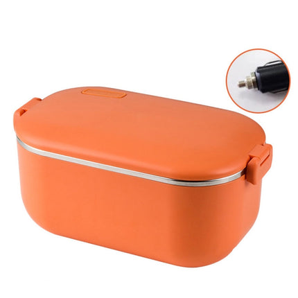 48W 1L  304 Stainless Steel Heating Lunch Box Can Be Plugged In, US Plug, 12V Car Plug, EU Plug, UK Plug